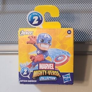 Marvel Avengers Captain America Mighty Verse Series 2 Action Figure NIB